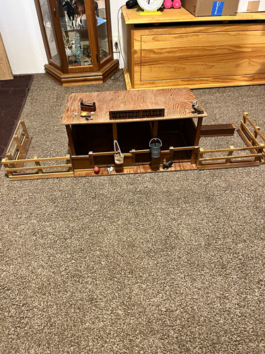 Vintage wooden stable - vintage, for